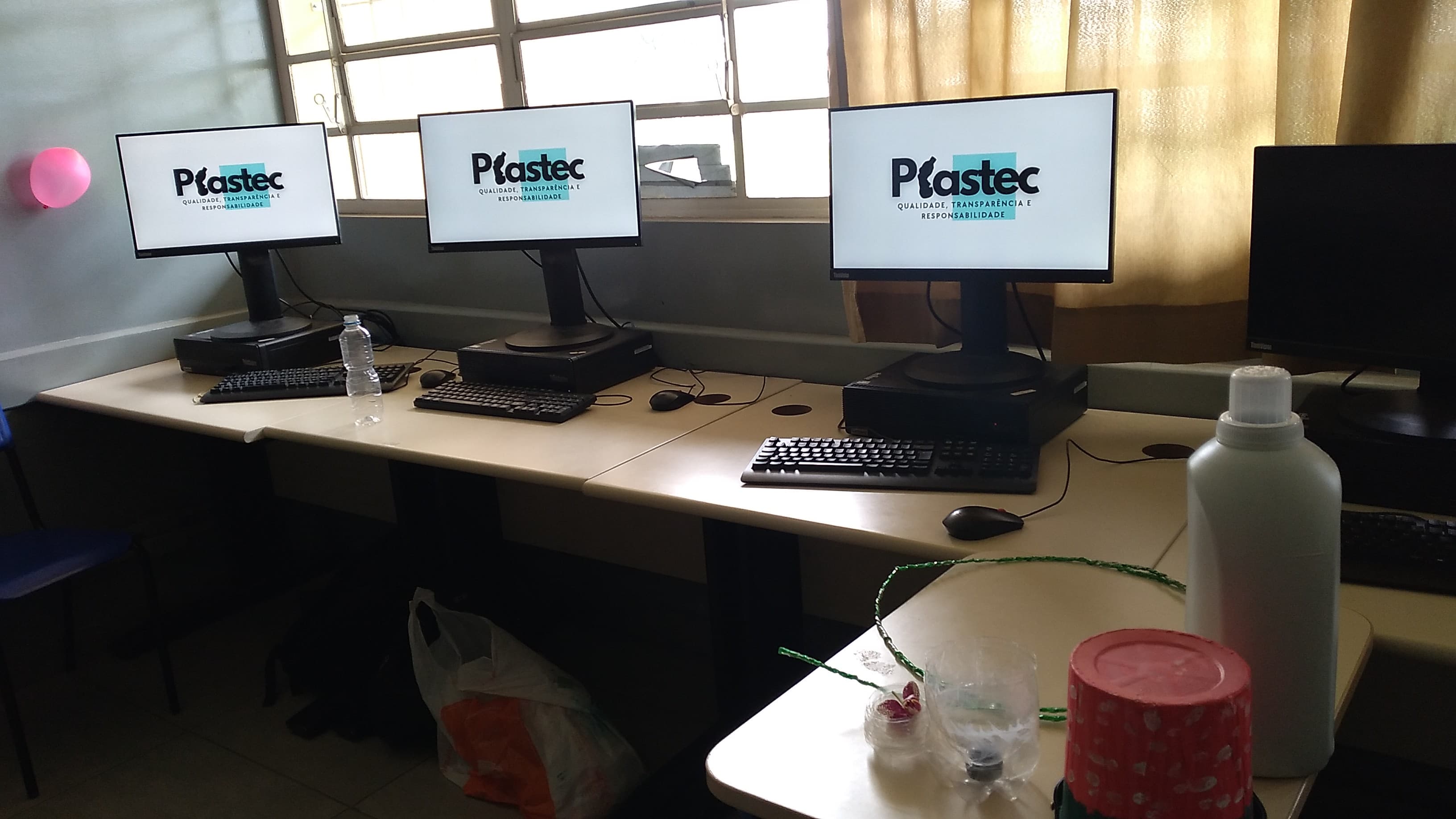 Monitores PlásTec na Feira