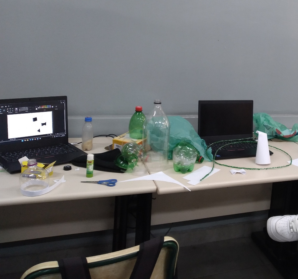 Processo de produção em aula